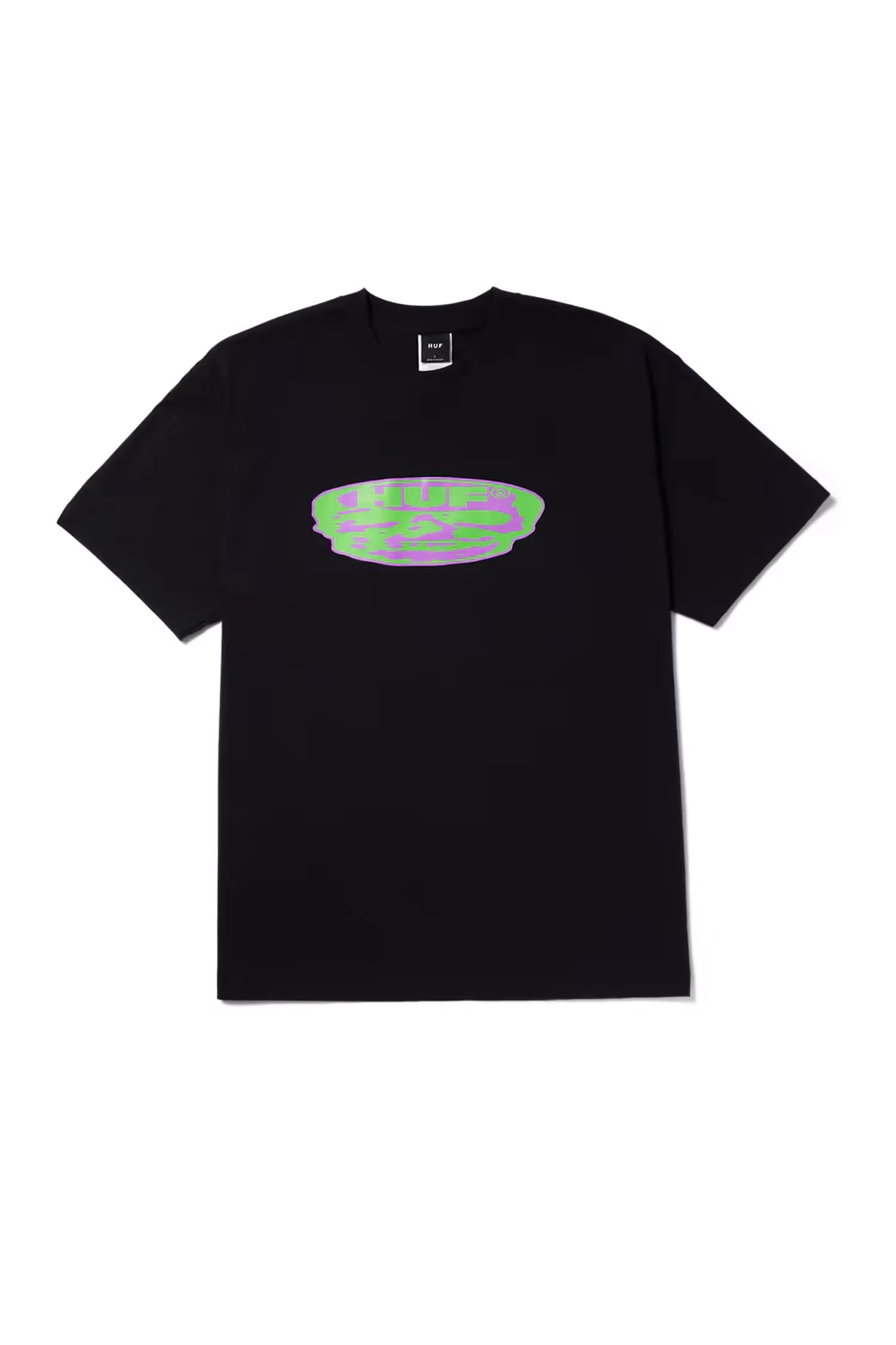 polera-huf-skull-1-negra