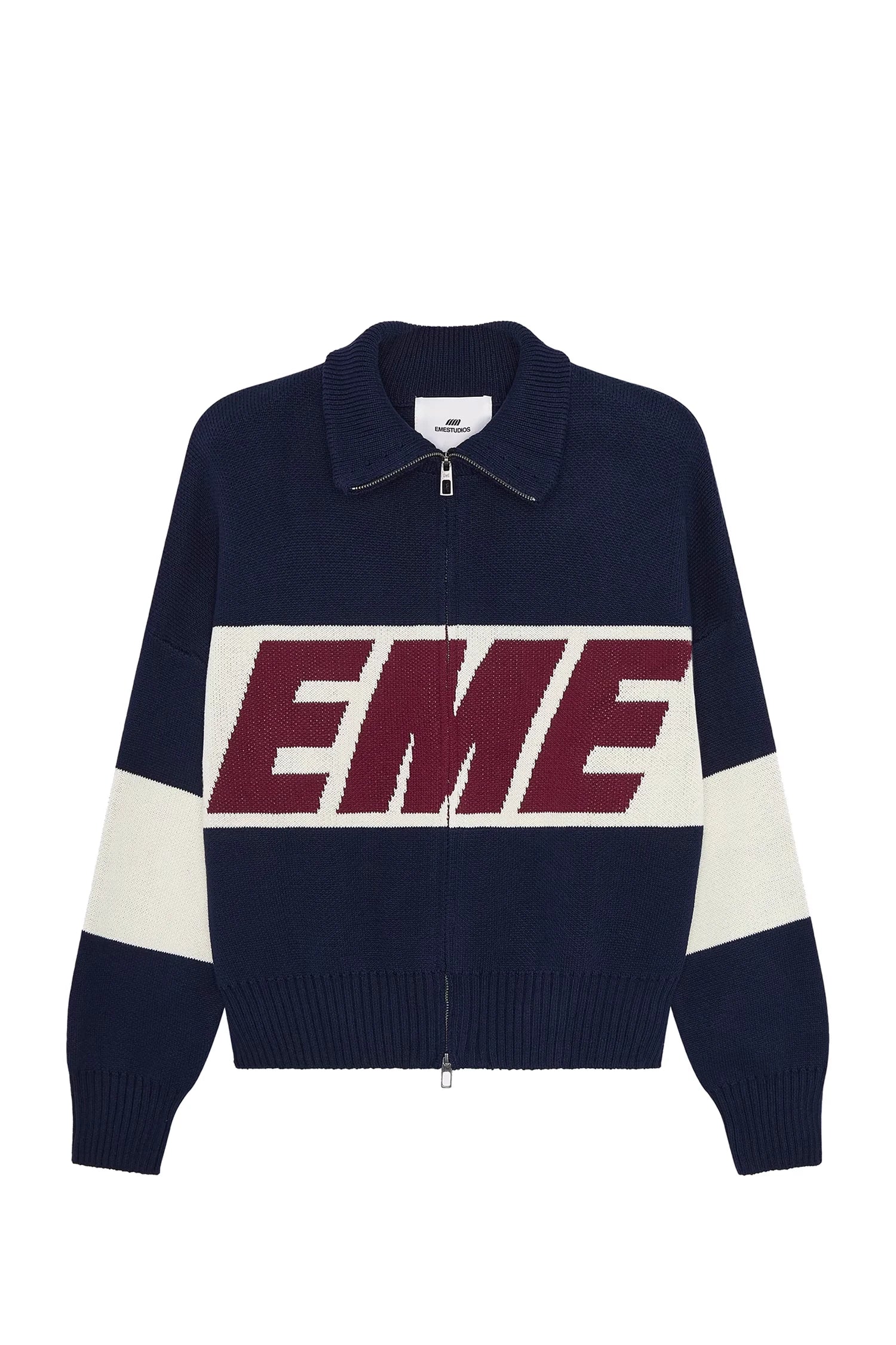 Sweater EmeStudios Thrill Zipper Azul Marino