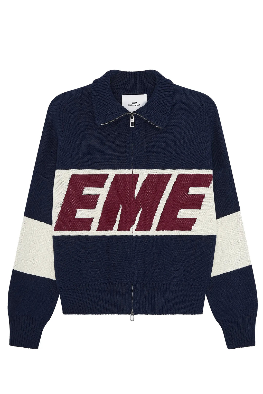 Sweater EmeStudios Thrill Zipper Azul Marino