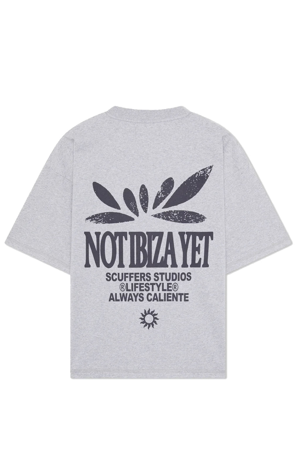 Polera Scuffers Not Ibiza Light Grey