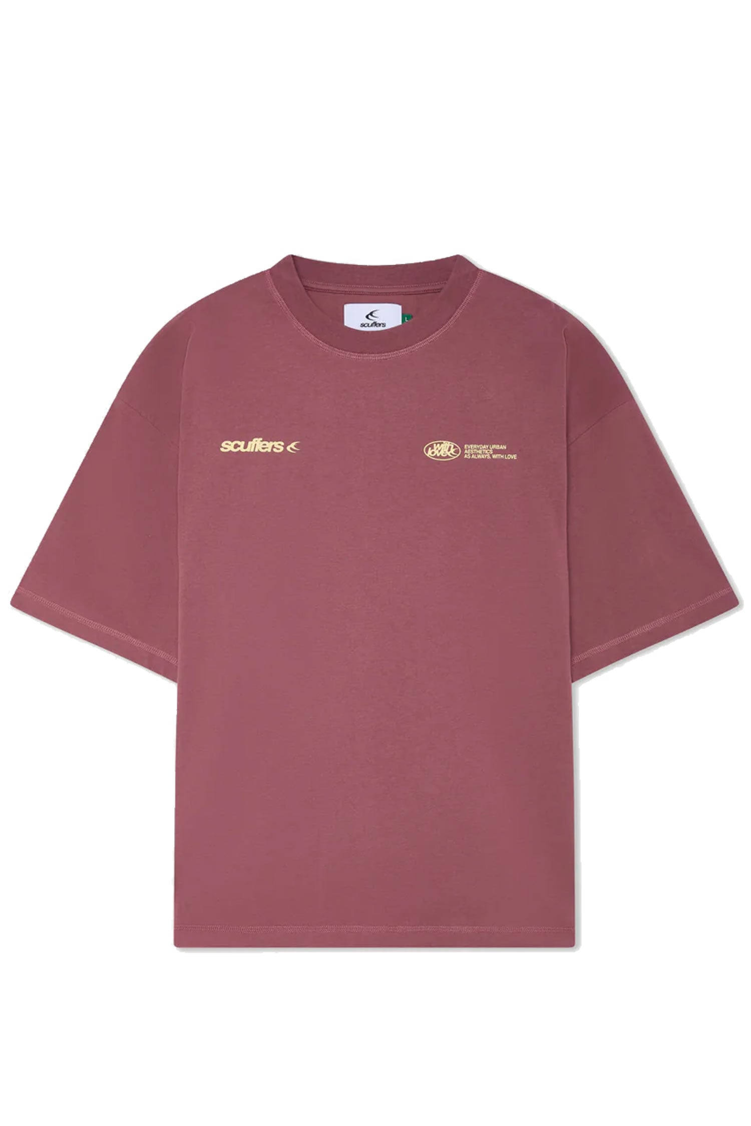 Polera Scuffers Sign Burgundy