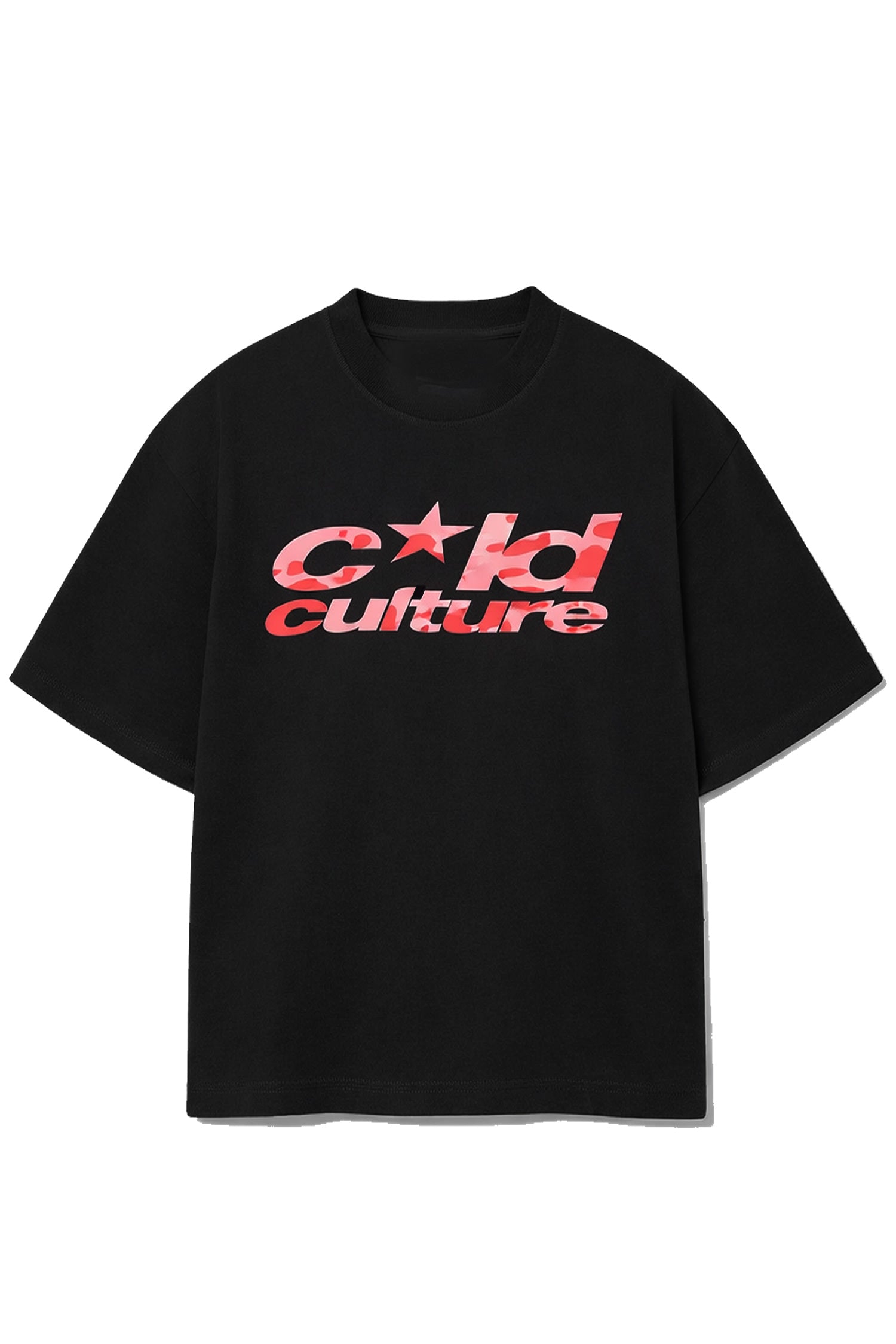 Polera Cold Culture Wild Camo Negra