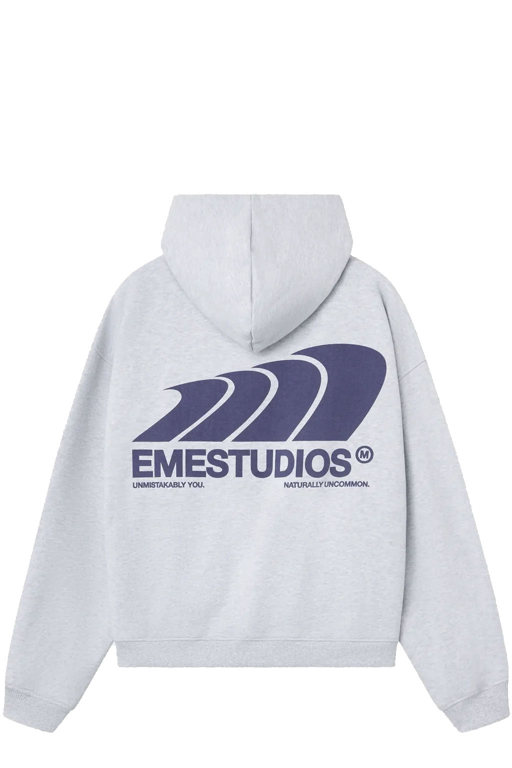Poleron Emestudios Odd Heather Grey Oversized Gris