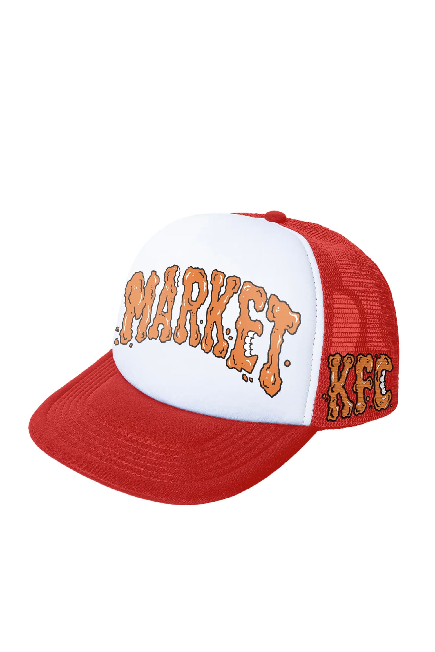 Gorra Market x KFC Fried Chicken Arc Trucker Rojo