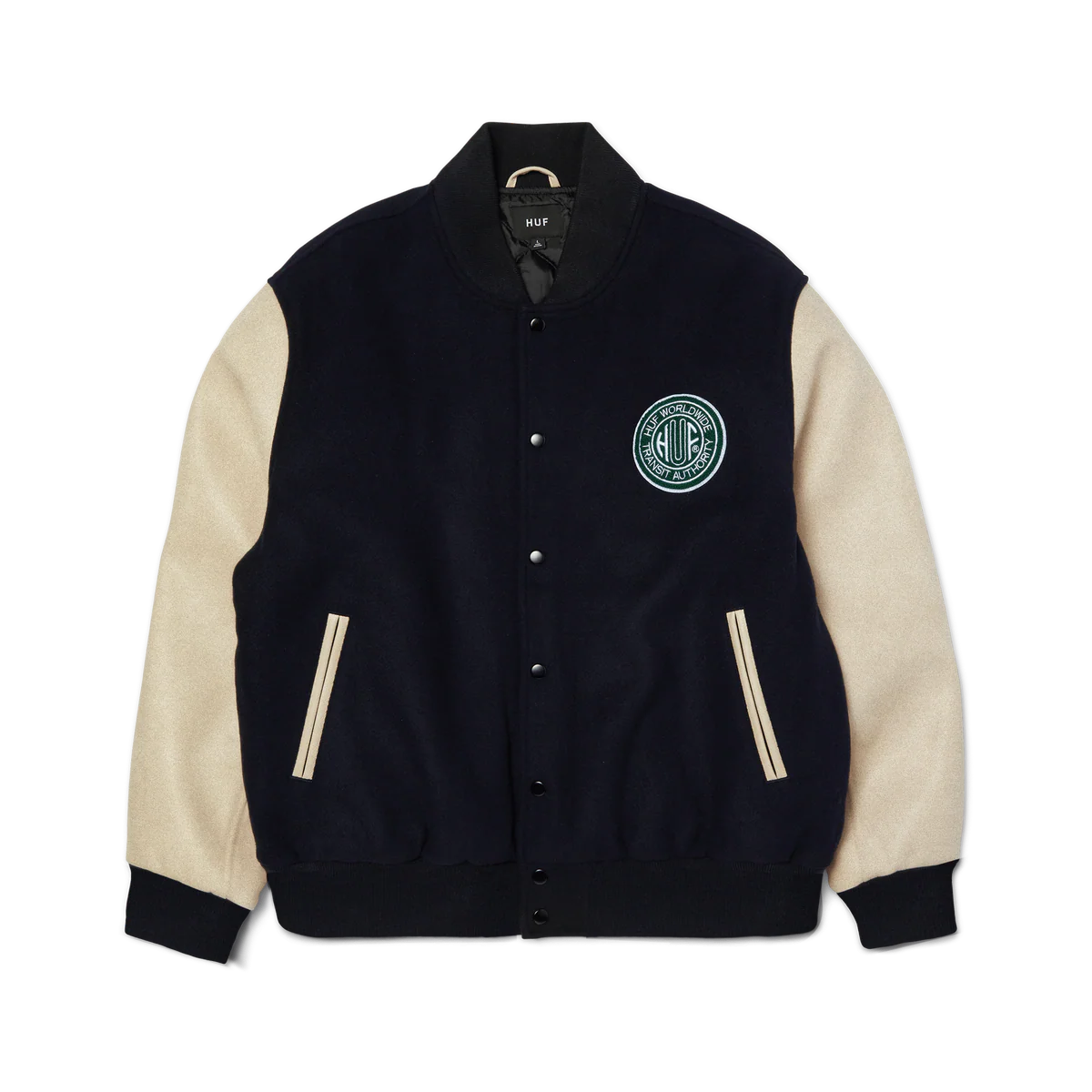 Chaqueta HUF Transit Varsity Navy
