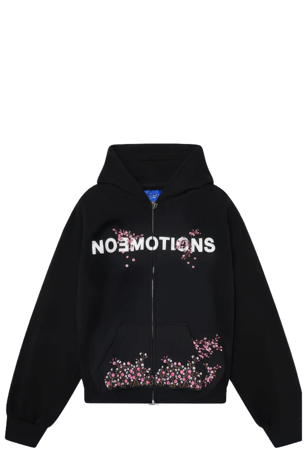 Poleron Noemotions Zip Blossom Negro