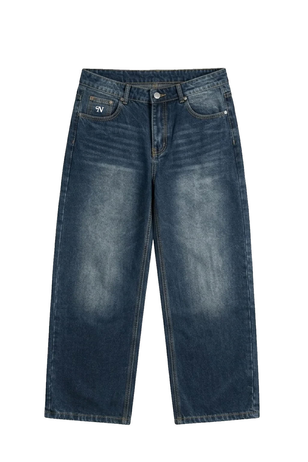 Pantalon Nube Small N Baggy Dark Blue Washed