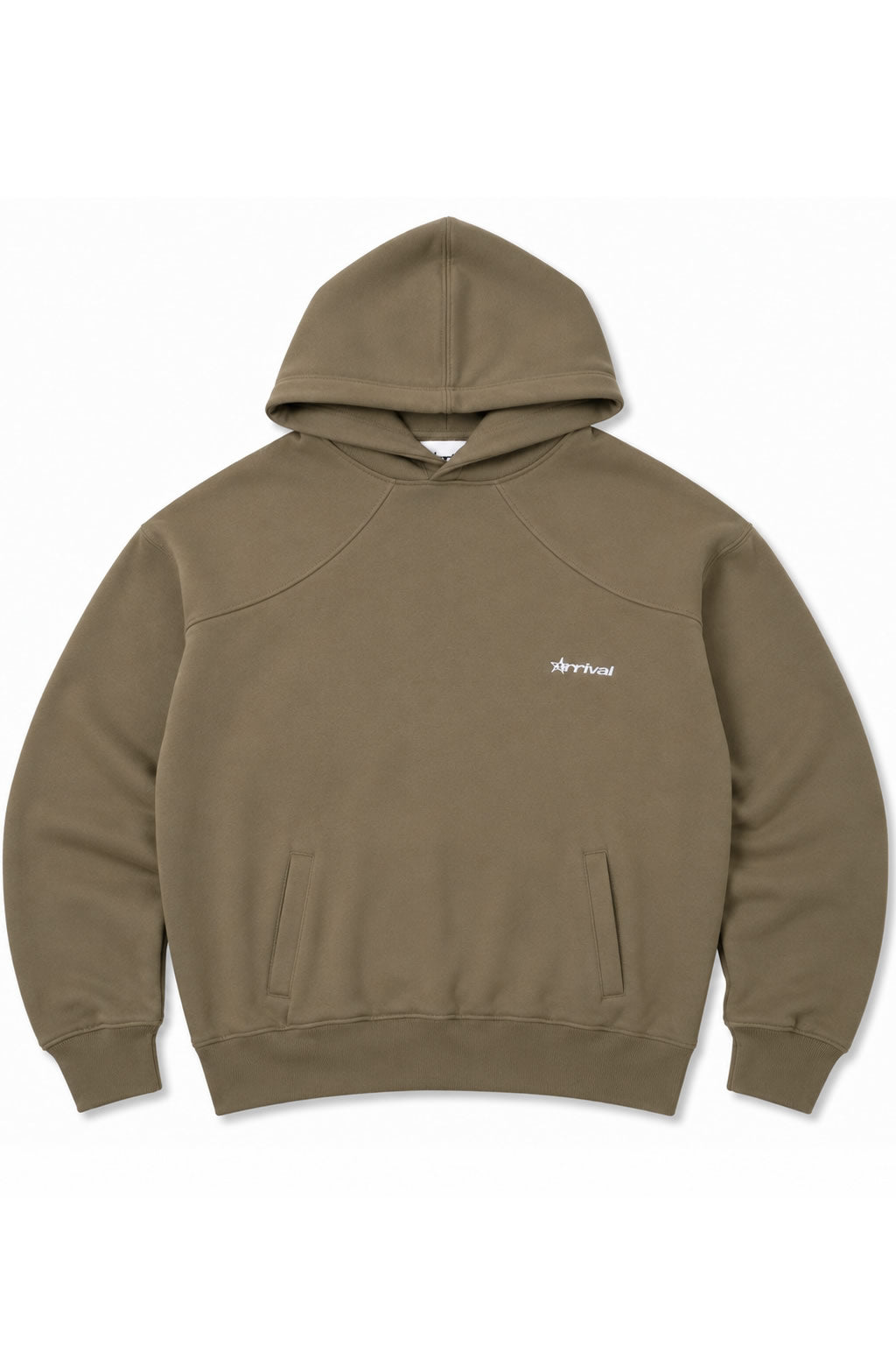 Poleron Arrival Hoodie French Terry Verde