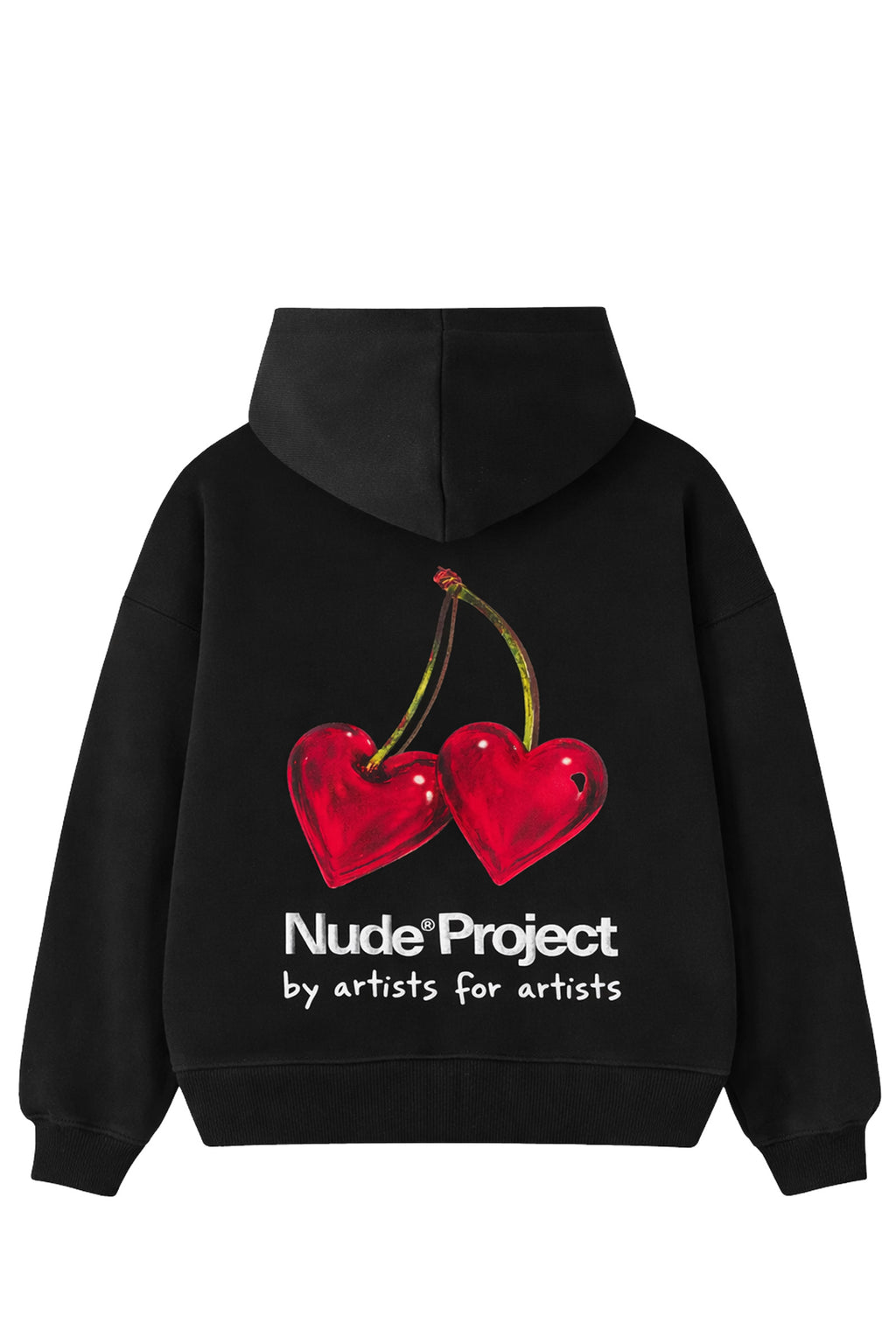 Poleron Nude Project Juicy Cherry Negro