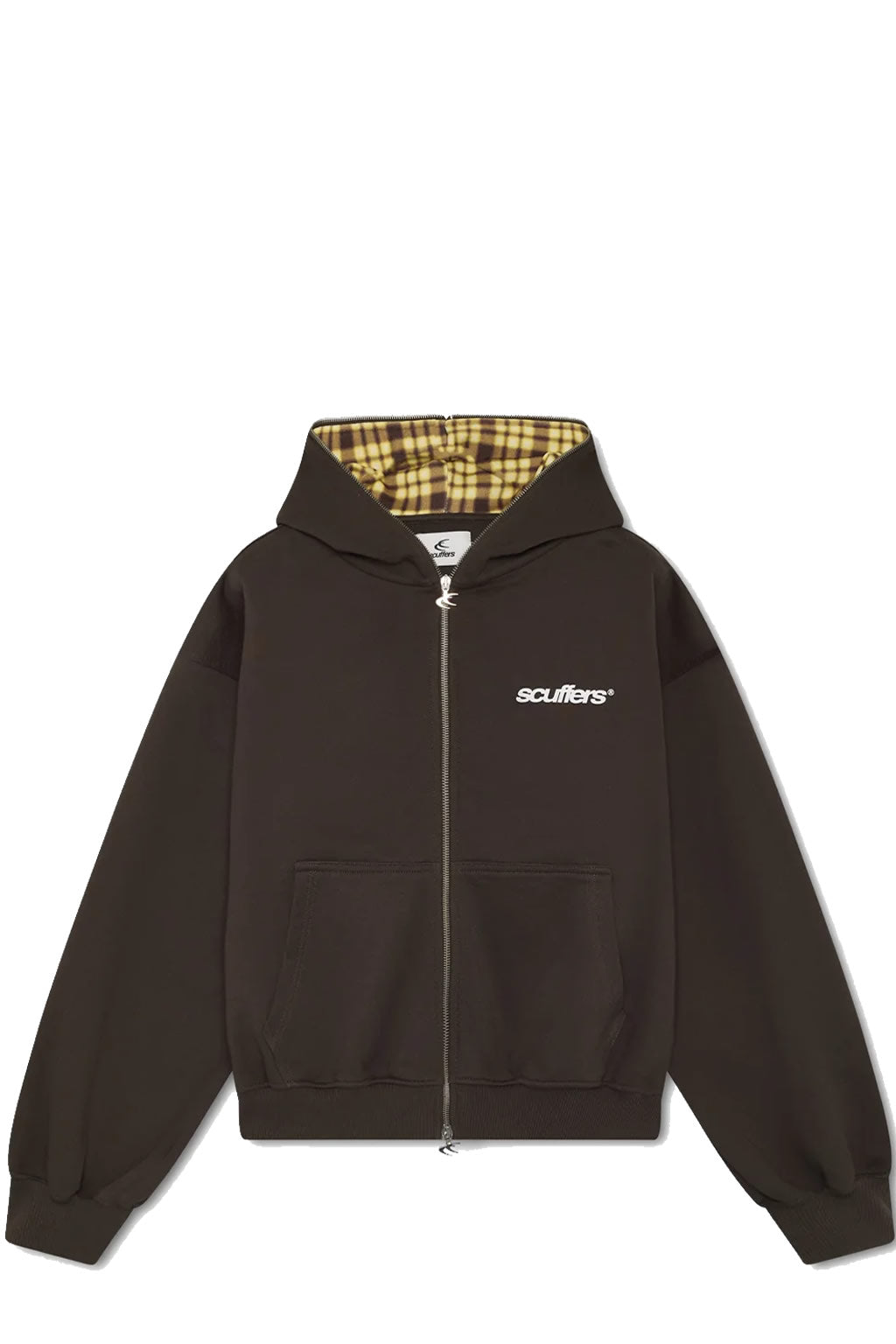 Poleron Scuffers Gothic Dark Green Zipper