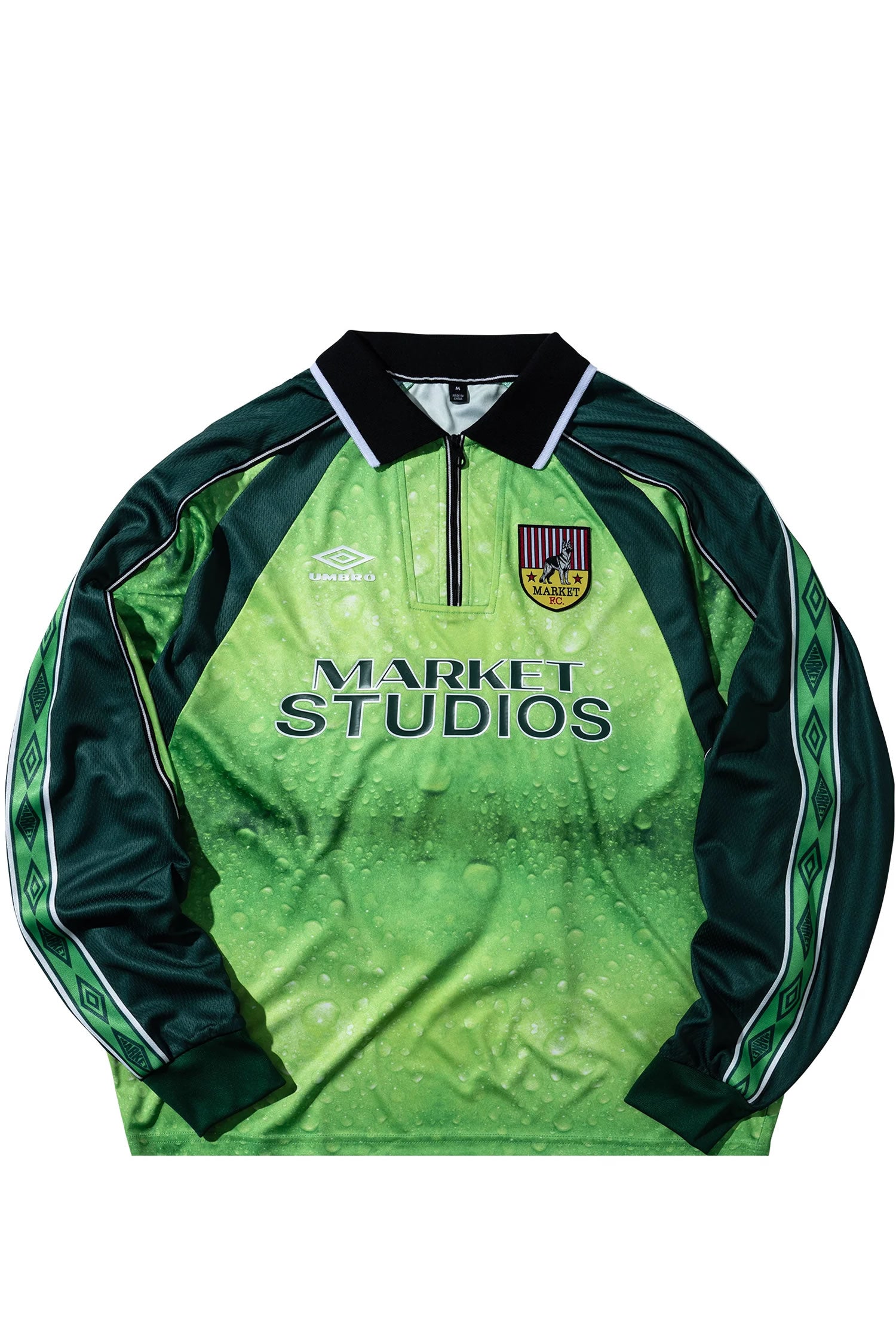 Camiseta Umbro x Market LS Keeper Kit Verde