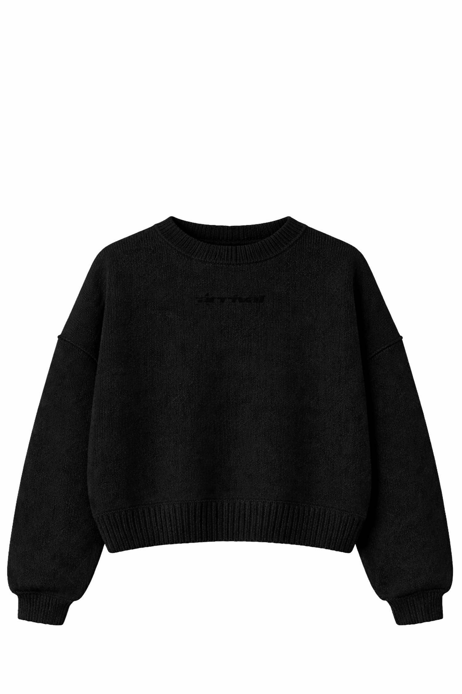 Sweater Arrival Boxy Crew Jaqcuard