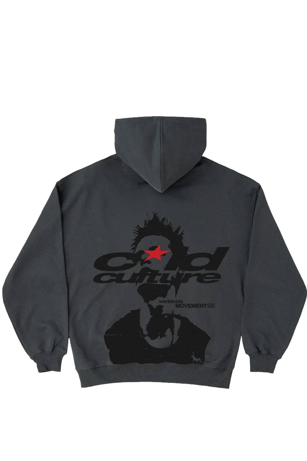 Poleron Cold Culture Rebel Grafito