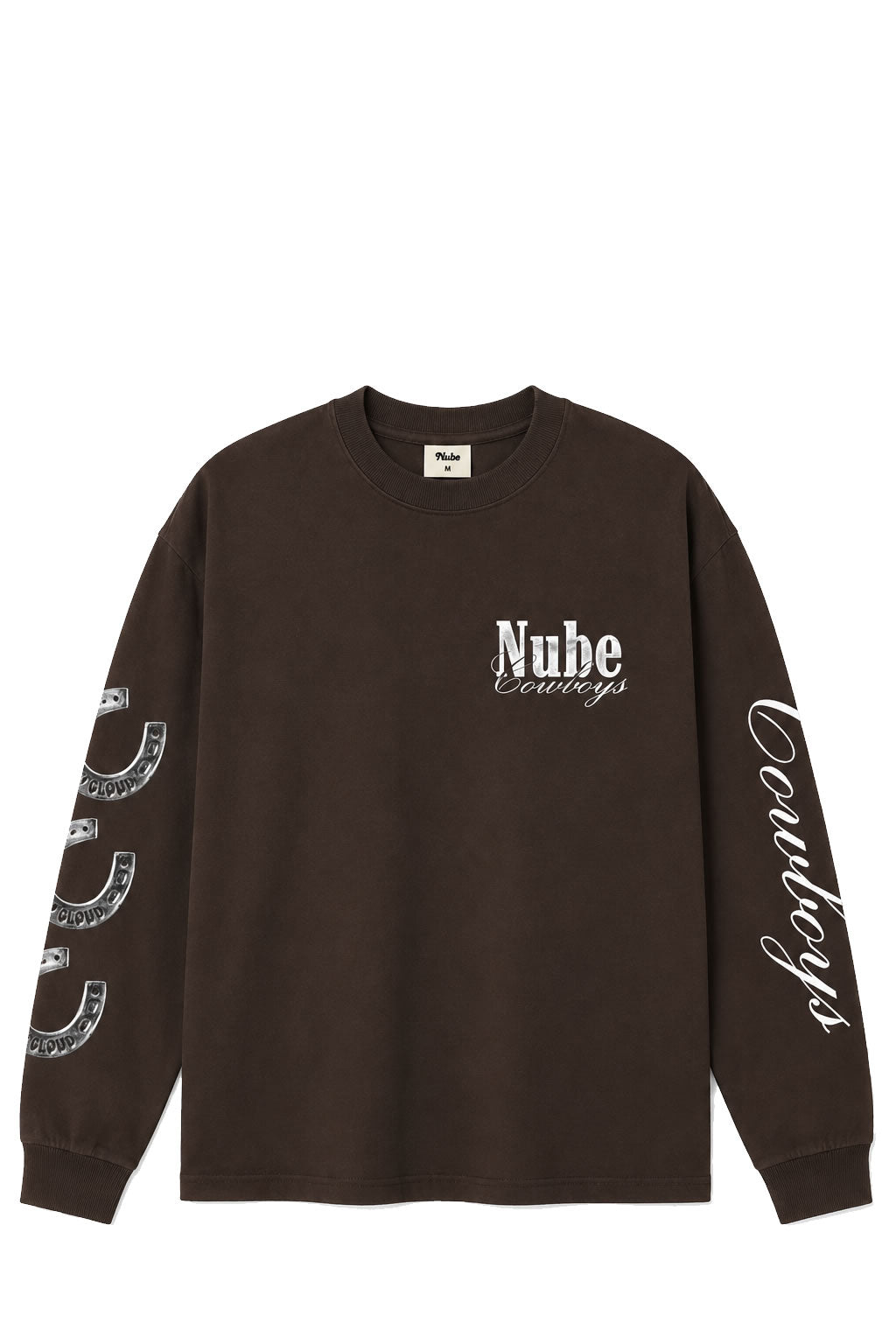 Polera Nube Cowboys Brown Long Sleeve Tee