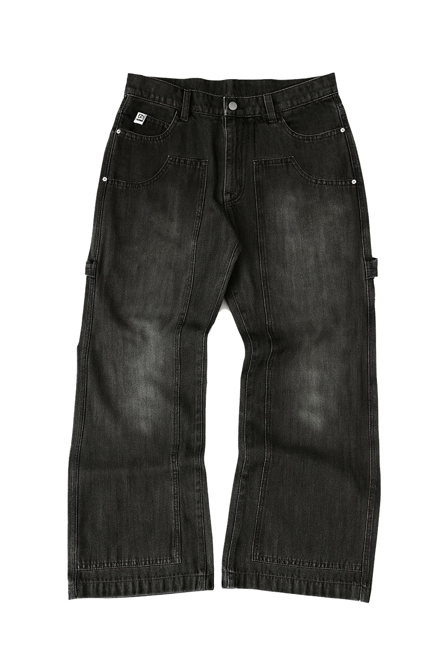 Pantalon Number TM Flared Clavo Negro