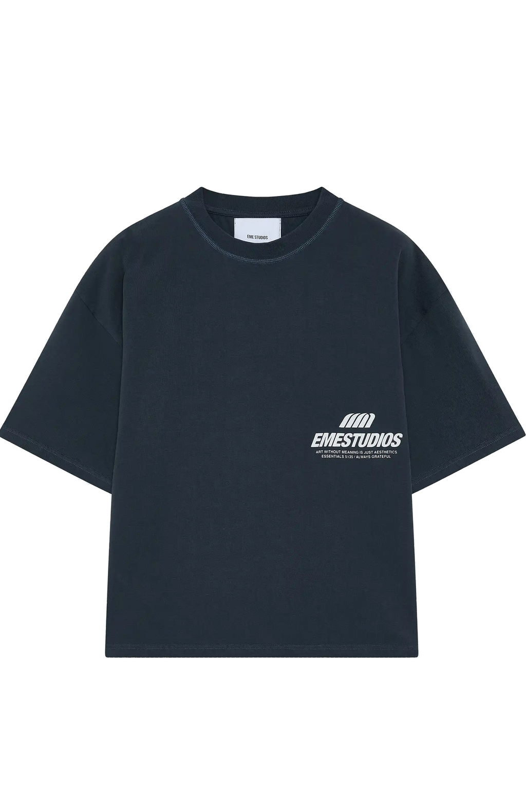 Polera Emestudios Meaning Navy