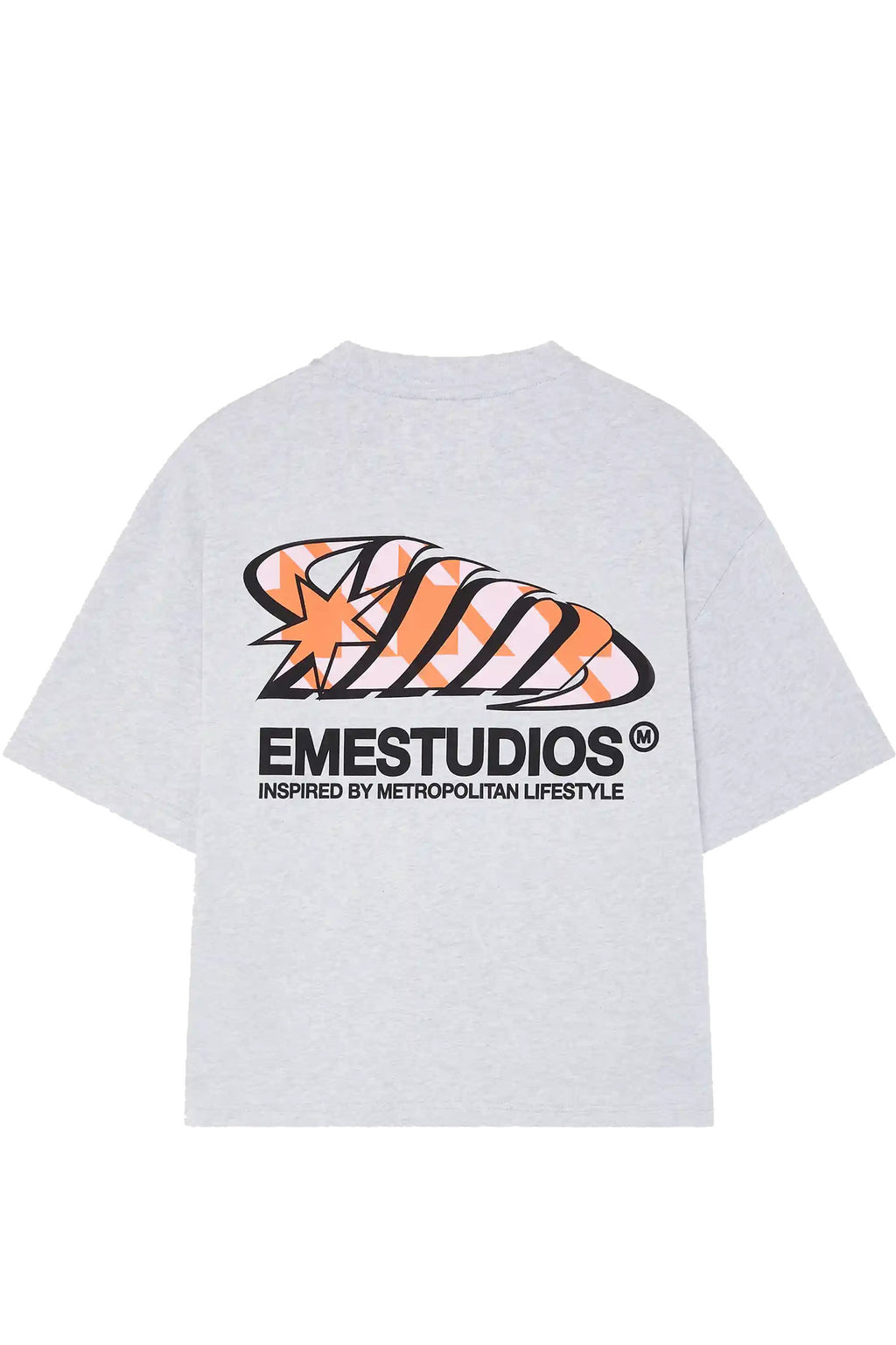 Polera Emestudios Houndstooh Grey
