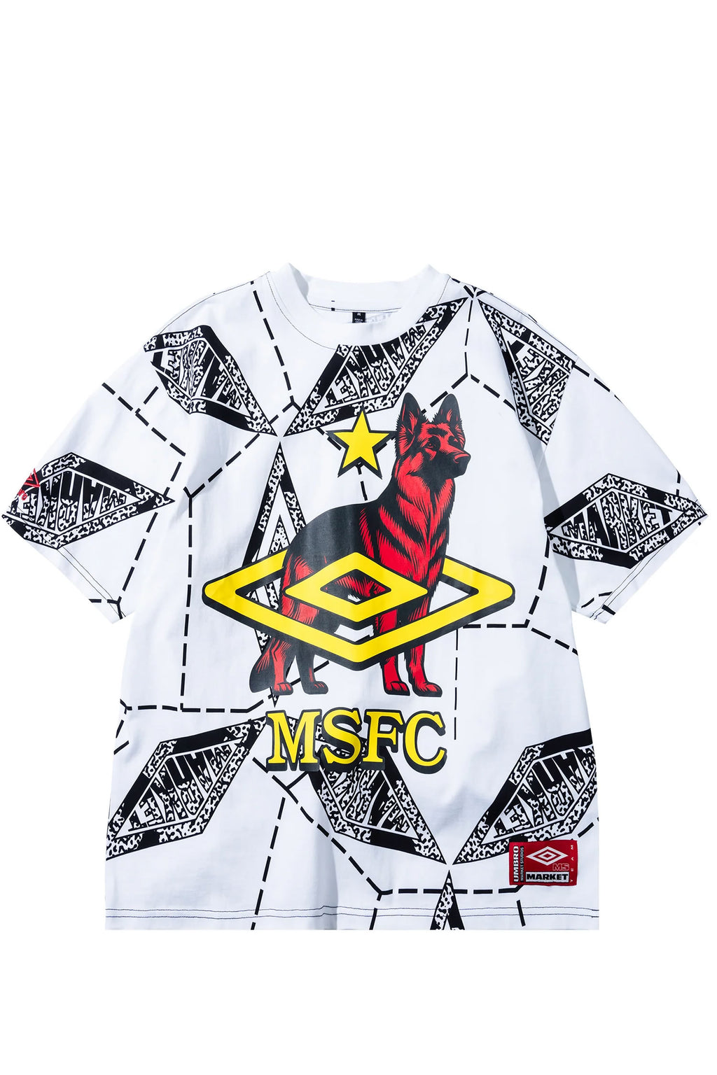 Polera Market x Umbro FC Blanca