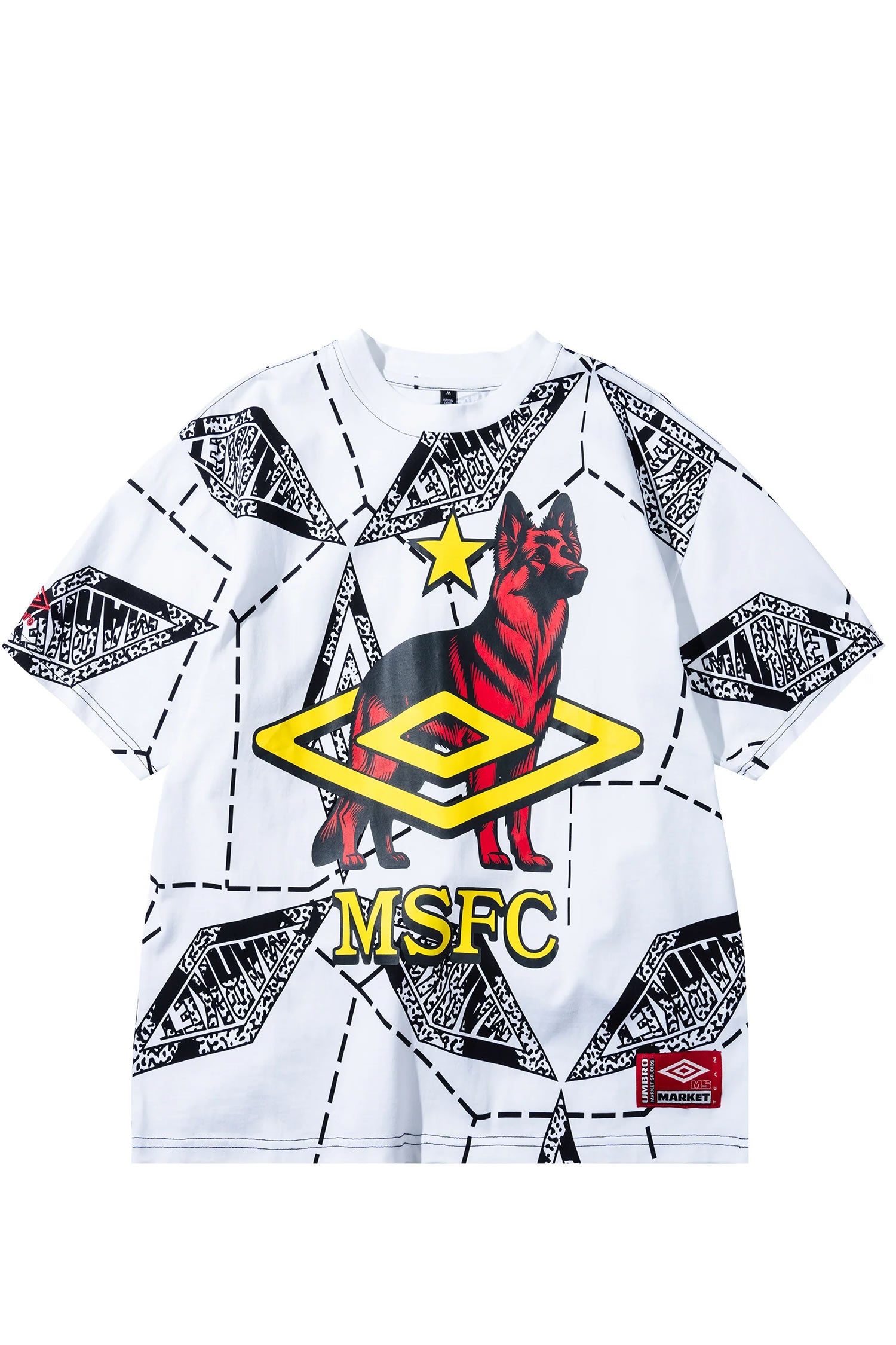 Polera Market x Umbro FC Blanca