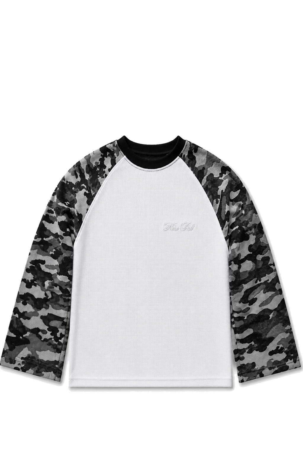 Polera Nero Project Waffle Camo