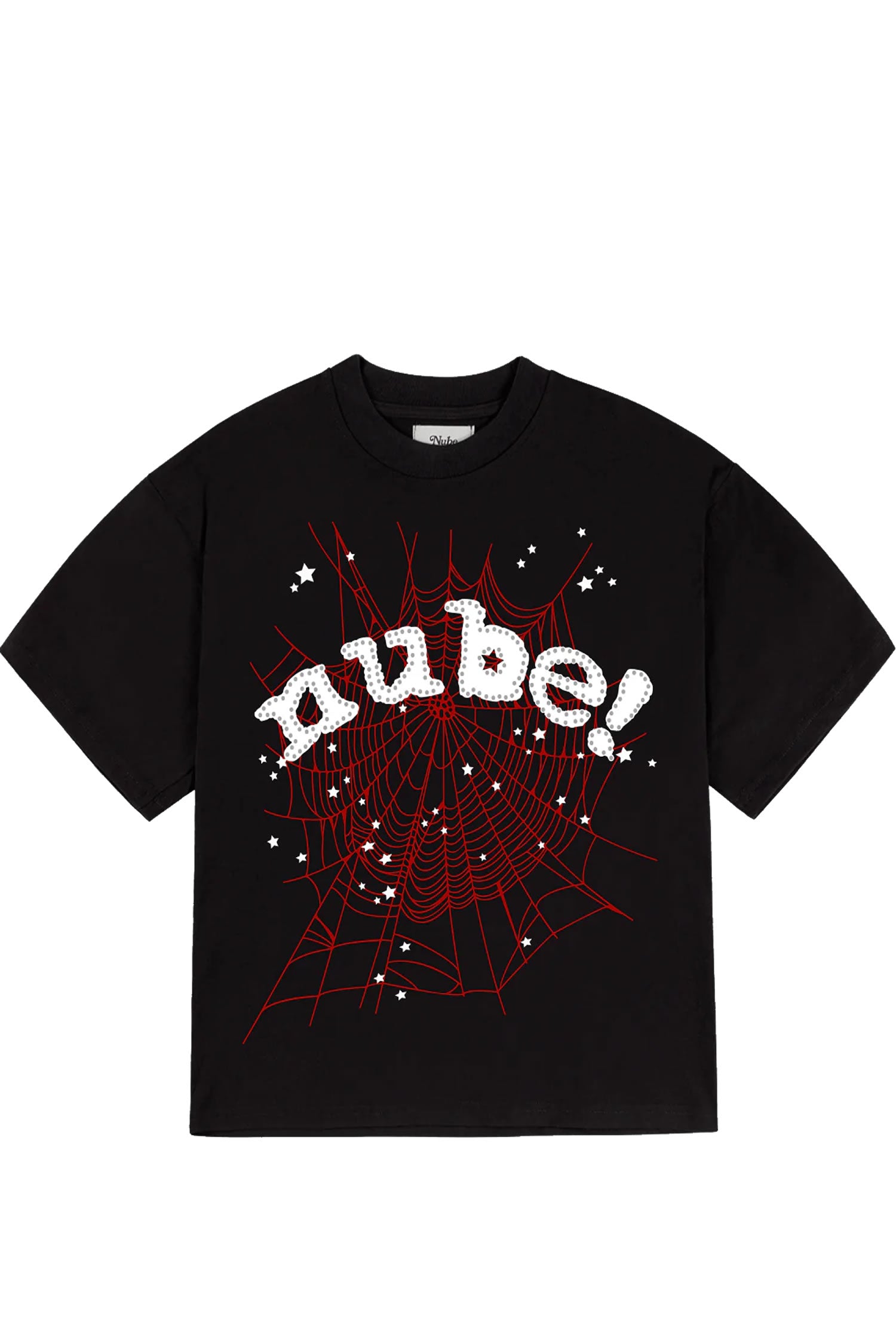 Polera Nube Boxy Thugger Black