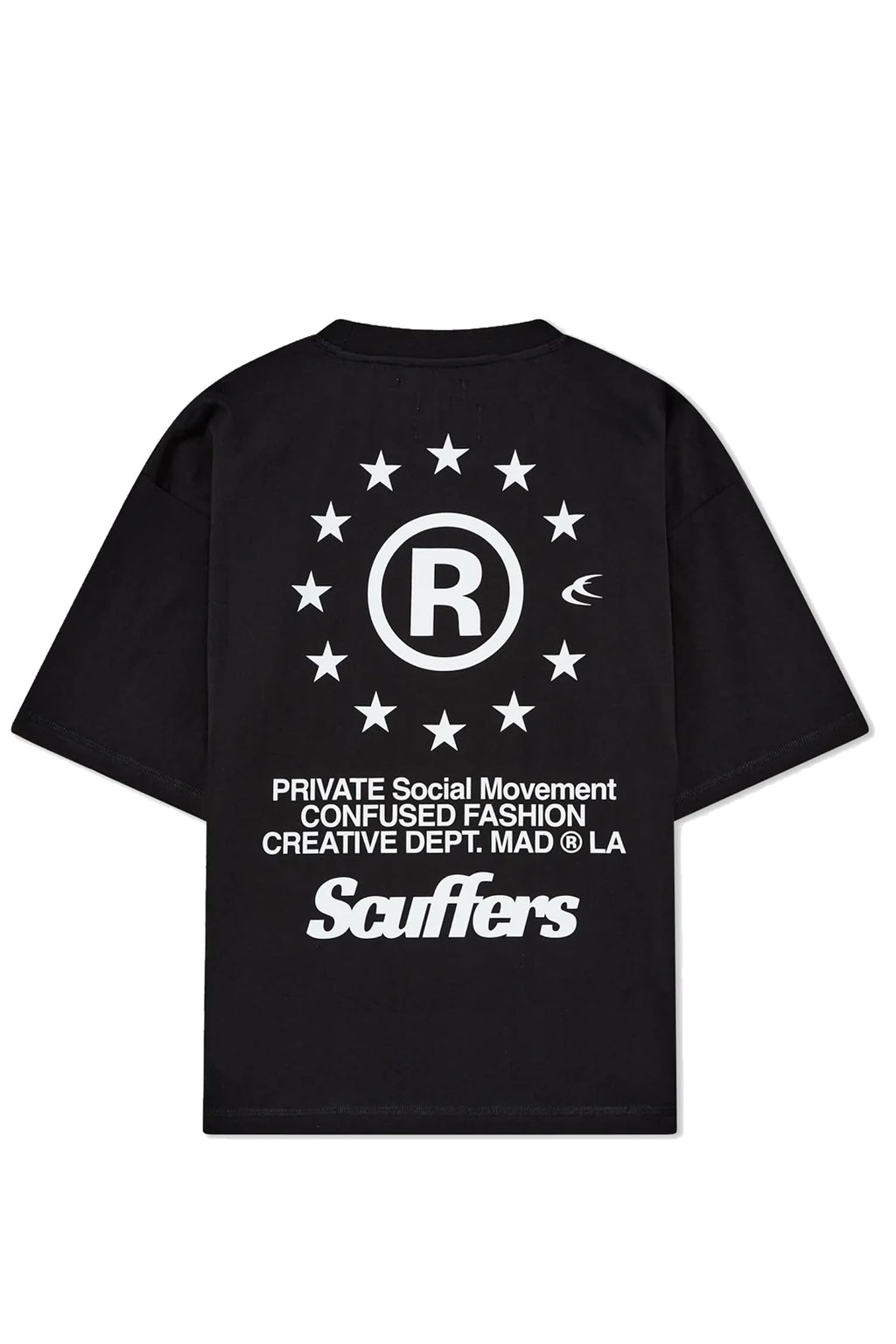 Polera Scuffers Confused Negra