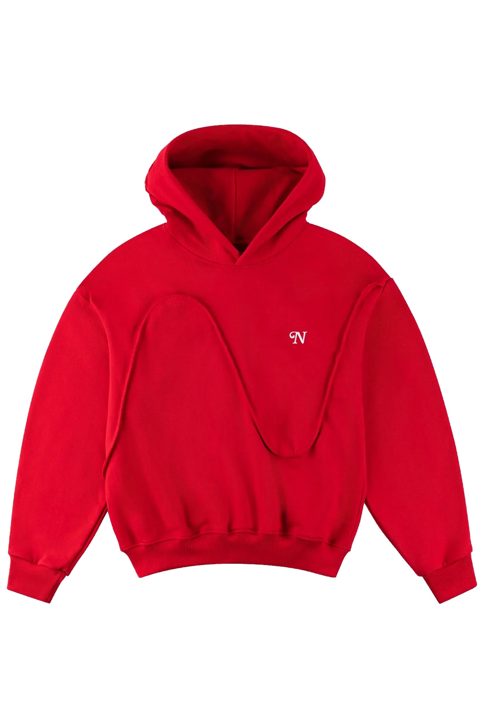 Poleron Nube Flagg Rojo