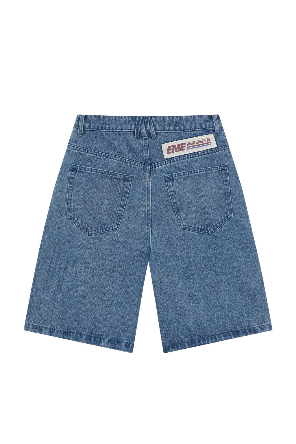 Short Emestudios Andy Scratch Denim Blue